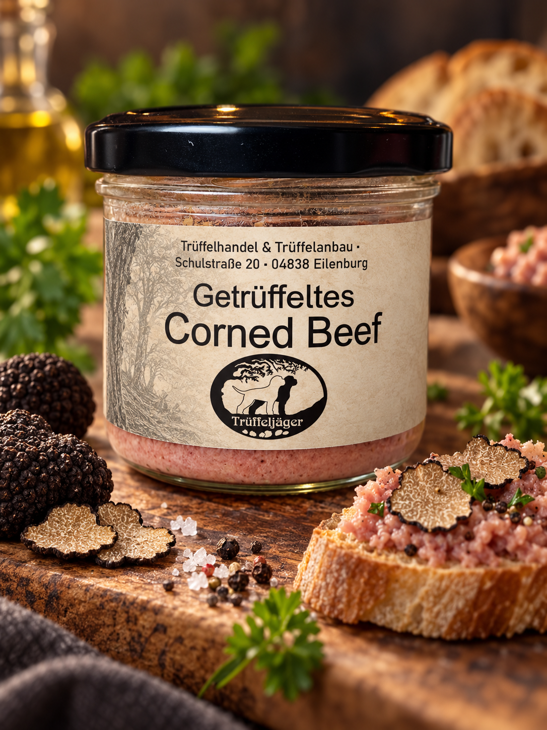 Getrüffeltes Corned Beef