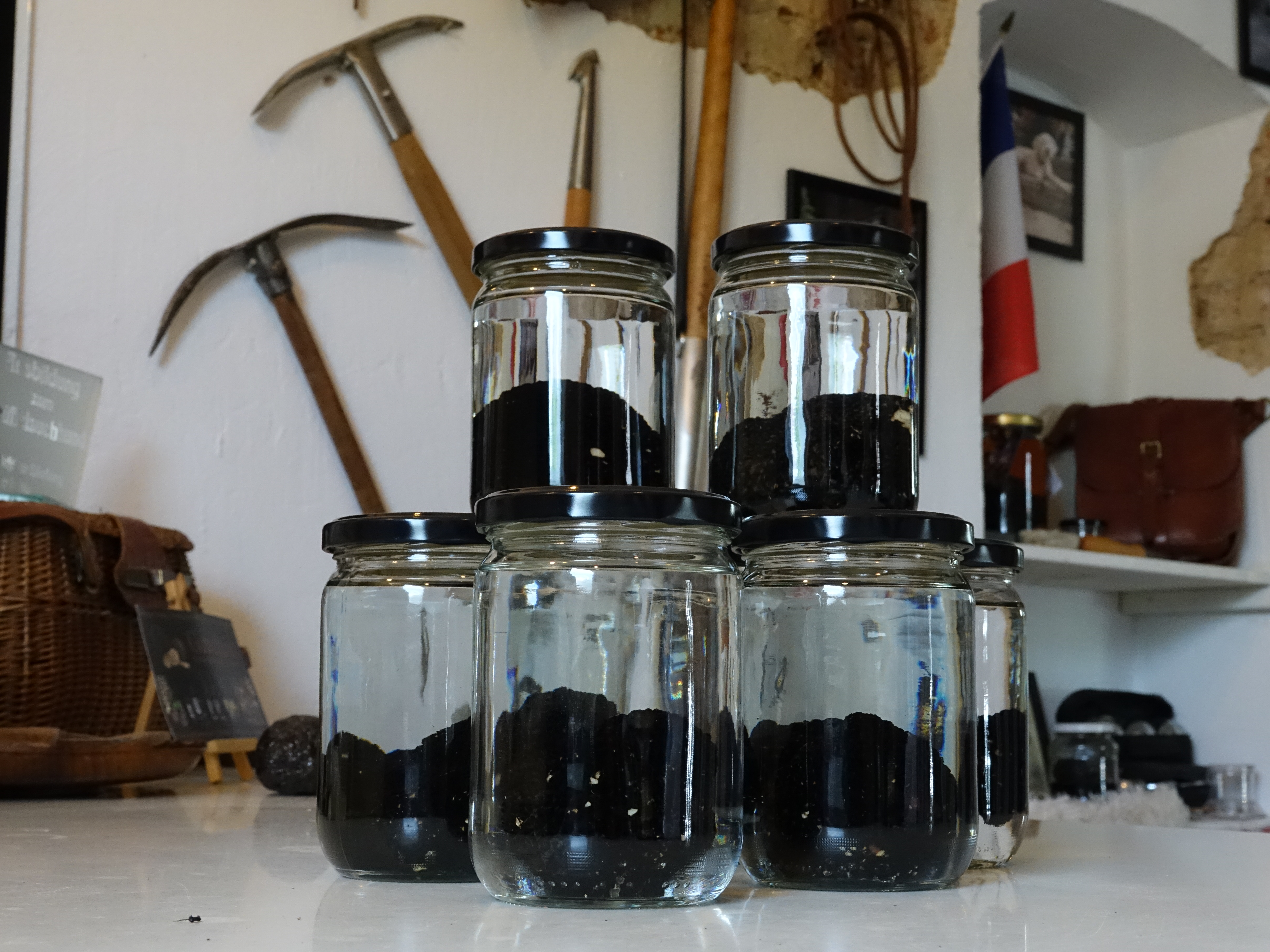 Schwarzer Trüffel in Kartoffelvodka